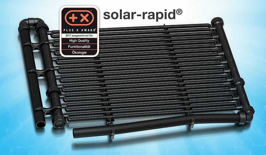 Poolheizung solar-rapid