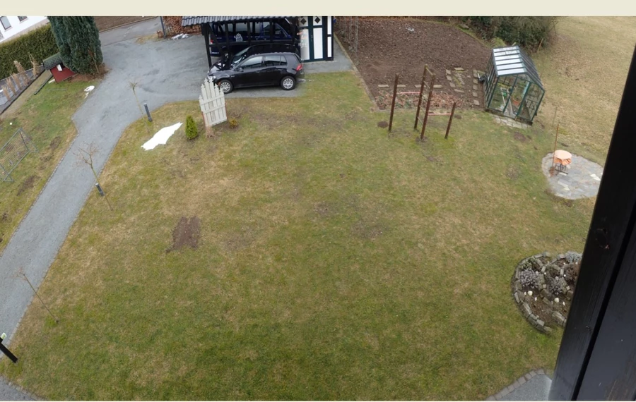 Garten vor dem Poolbau