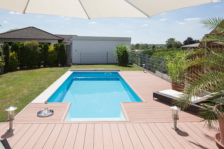 DIY Pool im eigenen Garten bauen